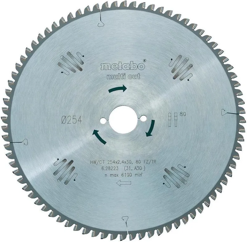 Cirkelzaagblad HM 216x30mm 60 tands FZ/TZ by Metabo – product image