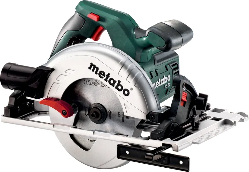 Cirkelzaagmachine Ks55Fs - 1200W - Hout - Bedraad de Metabo – image du produit