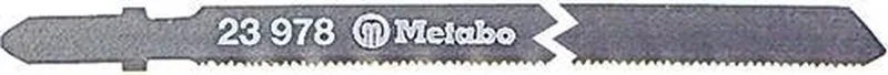 Decoupeerzaagbladen fast wood premium gebruikslengte 126mm tandafstand 4mm bim geslepen geschrankt 5st. von Metabo – Produktbild