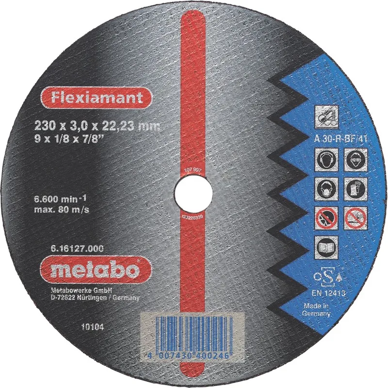 Doorslijpschijf Flexiamant 150x3mm staal A30R by Metabo – product image