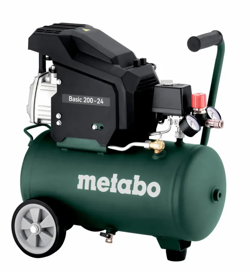Druckluft-Kompressor Basic 200-24 24 l 8 bar von Metabo – Produktbild