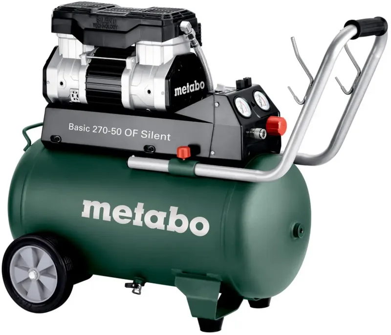 Druckluft-Kompressor Basic 270-50 OF Silent 50 l by Metabo – product image