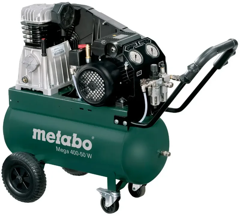 Druckluft-Kompressor MEGA 400-50 W 50 l 10 bar von Metabo – Produktbild