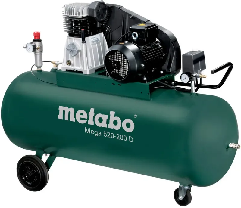 Druckluft-Kompressor Mega 520-200 D 200 l by Metabo – product image