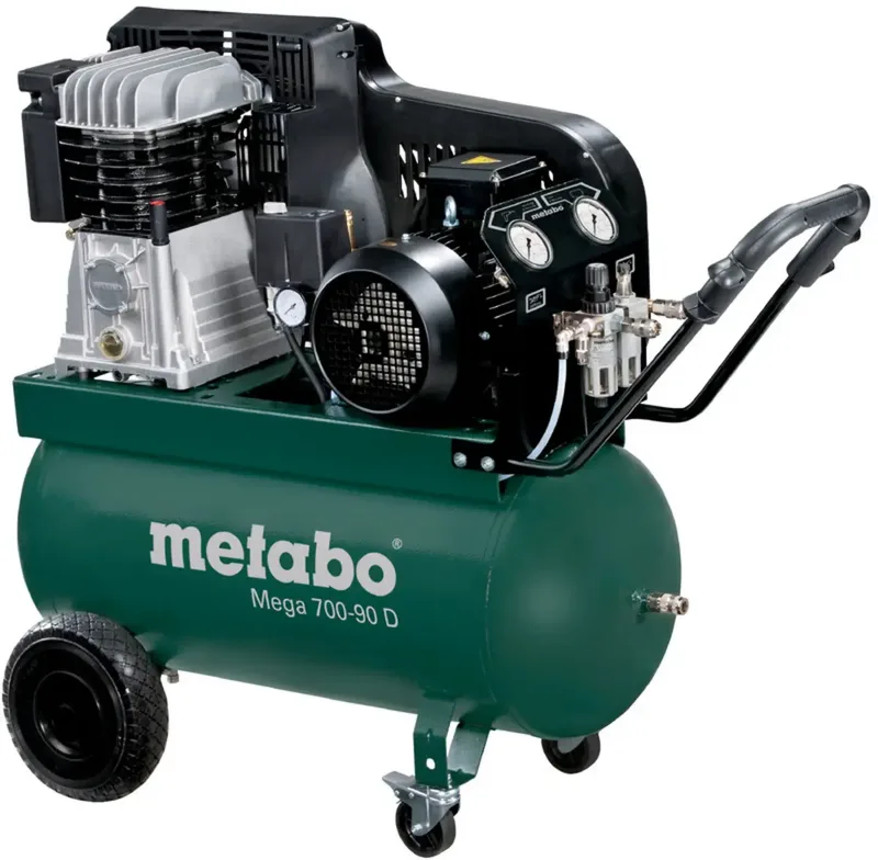 Druckluft-Kompressor Mega 700-90 D 90 l 11 bar von Metabo – Produktbild