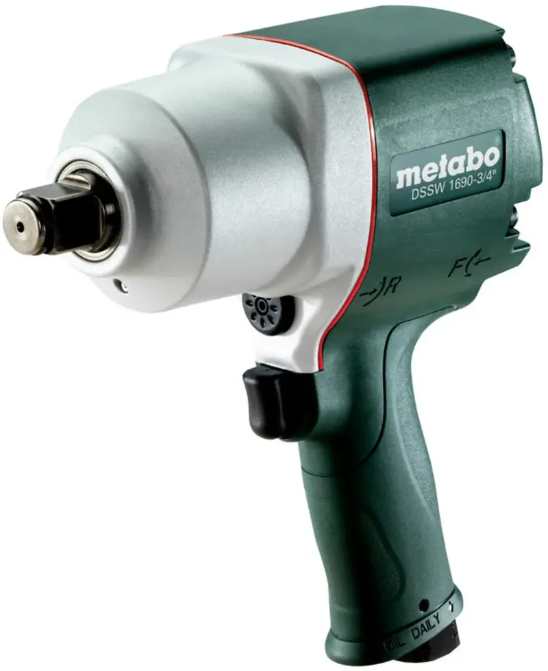 DSSW 1690-3/4 601550000 Druckluft-Schlagschrauber Werkzeugaufnahme: 3/4 (19 mm) Außenvierkant von Metabo – Produktbild
