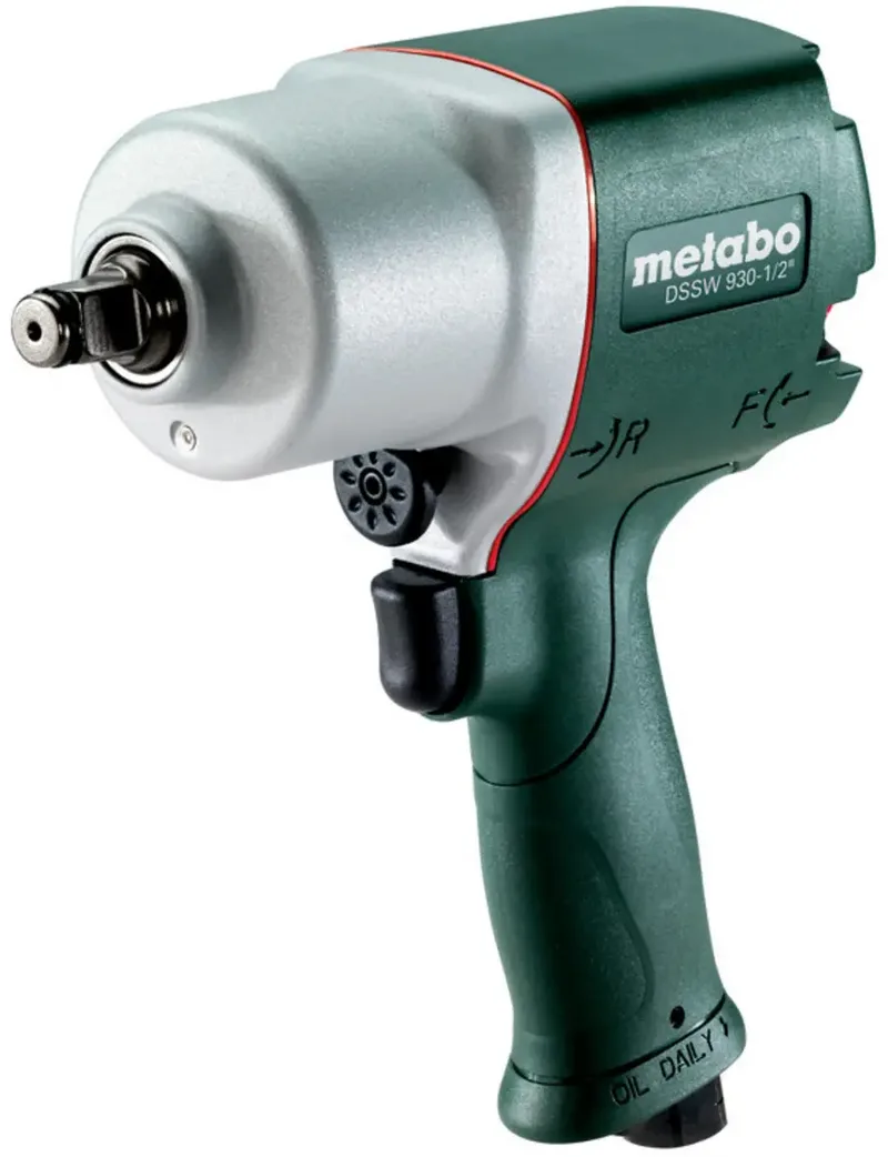 DSSW 930-1/2 601549000 Druckluft-Schlagschrauber Werkzeugaufnahme: 1/2 (12.5 mm) Außenvierkant von Metabo – Produktbild