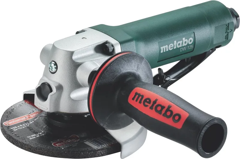 DW 125 Perslucht haakse slijper - 6,2/90 bar - 125mm - 500 l/min von Metabo – Produktbild