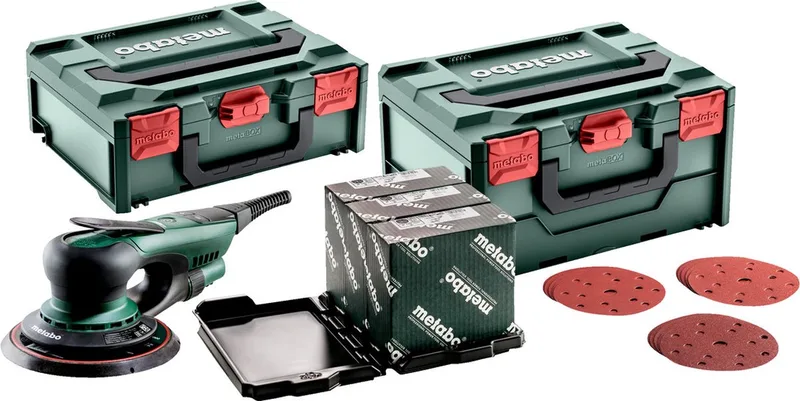 Excentrische schuurmachine SXE 150-5.0 set by Metabo – product image
