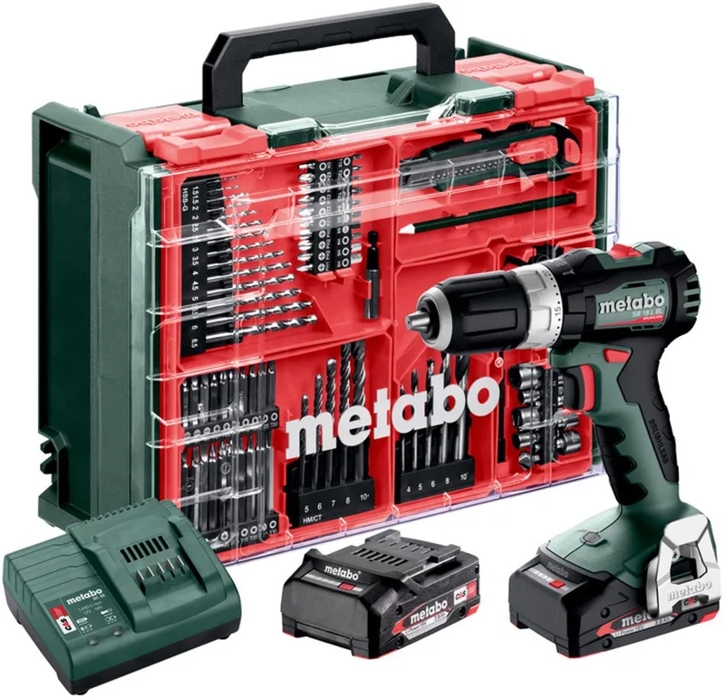 SB 18 L BL Set 613157710 Clé à chocs sans fil 65 °C max. Nm 18 V Nombre d’accus fournis 2 2 Ah LiPo + 2 batteries, + chargeur de Metabo – image du produit