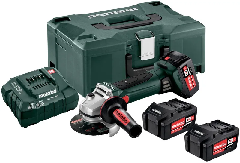 Haakse slijper W 18 LTX 125 Quick by Metabo – product image