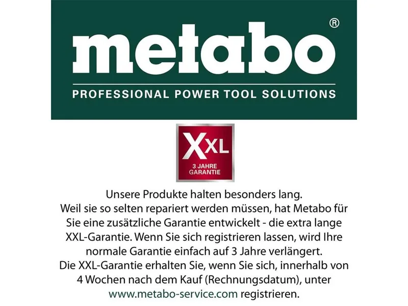 Haakse Slijper W850-125 van Metabo – productafbeelding 4 van 4