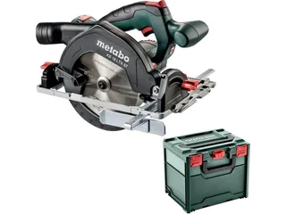 Handkreissäge Akku KS 18 LTX 57, Set, ohne Akku und Ladegerät in metaBOX de Metabo, Vert, Noir, Argent – image du produit 1 sur 5