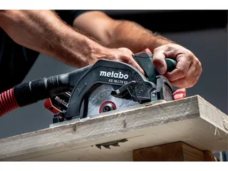 Handkreissäge Akku KS 18 LTX 57, Set, ohne Akku und Ladegerät in metaBOX de Metabo, Vert, Noir, Argent – image du produit 4 sur 5