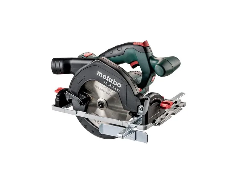Handkreissäge Akku KS 18 LTX 57, Set, ohne Akku und Ladegerät in metaBOX de Metabo, Vert, Noir, Argent – image du produit 2 sur 5