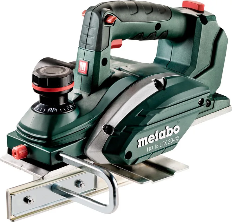 HO 18 LTX 20-82 18V Li-Ion accu schaafmachine body - 82mm - 2mm van Metabo, Groen, Zwart – productafbeelding