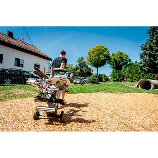 KGS 18 LTX BL 305 - Accu-afkortzaag - Krachtige Brushless-motor - Precision Cut Line van Metabo – productafbeelding 4 van 6