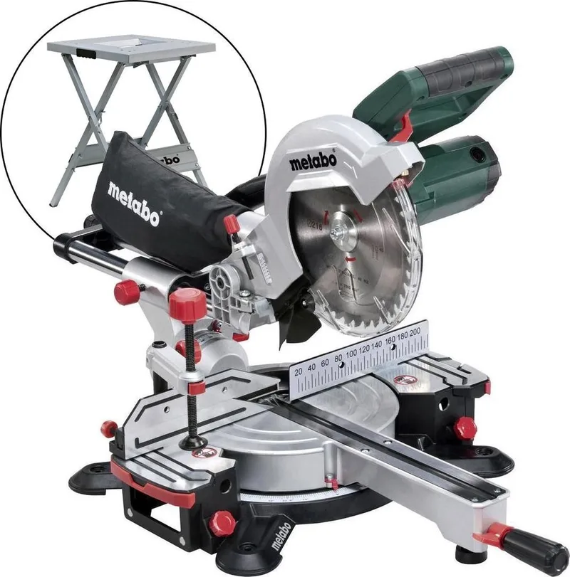 KGS 216 M Afkortzaag incl. onderstel (UMS) - 1500W - 216 x 30mm von Metabo – Produktbild