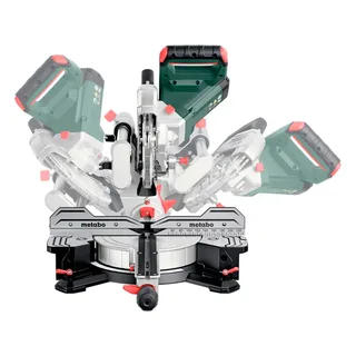 KGSV 254 MC afkortzaag 1800 watt 254 mm ( 615254000 ) van Metabo – productafbeelding 4 van 6
