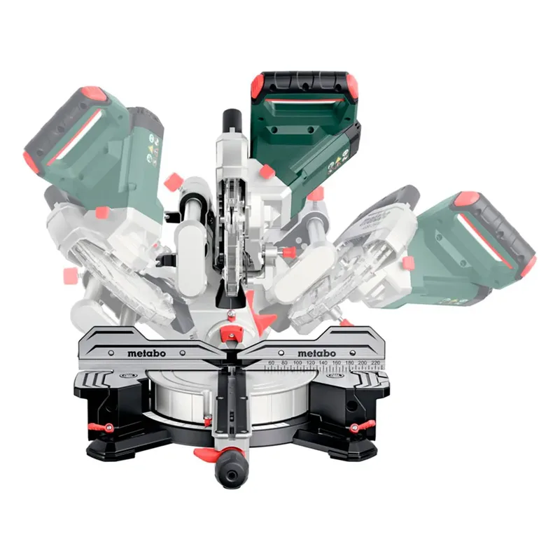 KGSV 254 MC afkortzaag 1800 watt 254 mm ( 615254000 ) van Metabo – productafbeelding 4 van 6