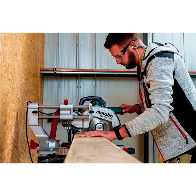 KGSV 254 MC afkortzaag 1800 watt 254 mm ( 615254000 ) van Metabo – productafbeelding 5 van 6