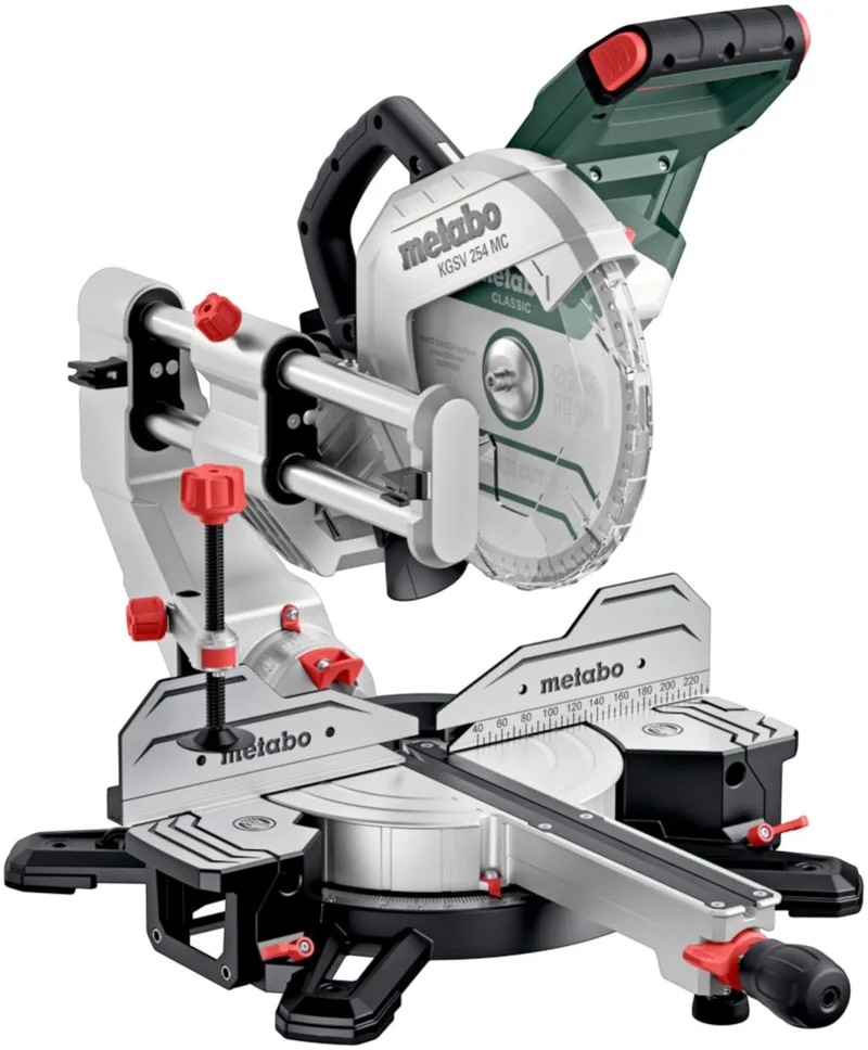 KGSV 254 MC afkortzaag 1800 watt 254 mm ( 615254000 ) van Metabo – productafbeelding 1 van 6