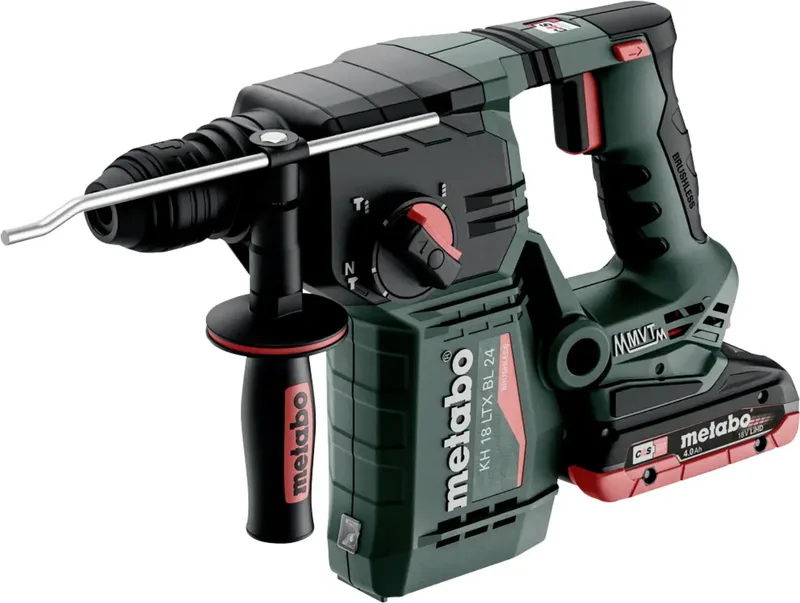 KH 18 LTX BL 24 SDS-Plus-Marteau perforateur-burineur sans fil 18 V 4.0 Ah de Metabo – image du produit