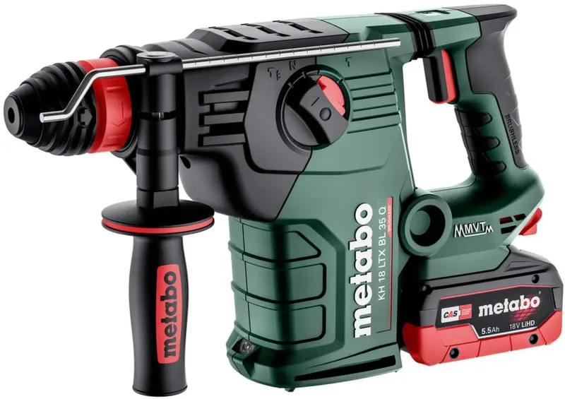 KH 18 LTX BL 35 Q SDS-Plus-Akku-Kombihammer 18 V 5.5 Ah LiHD by Metabo – product image 1 of 2