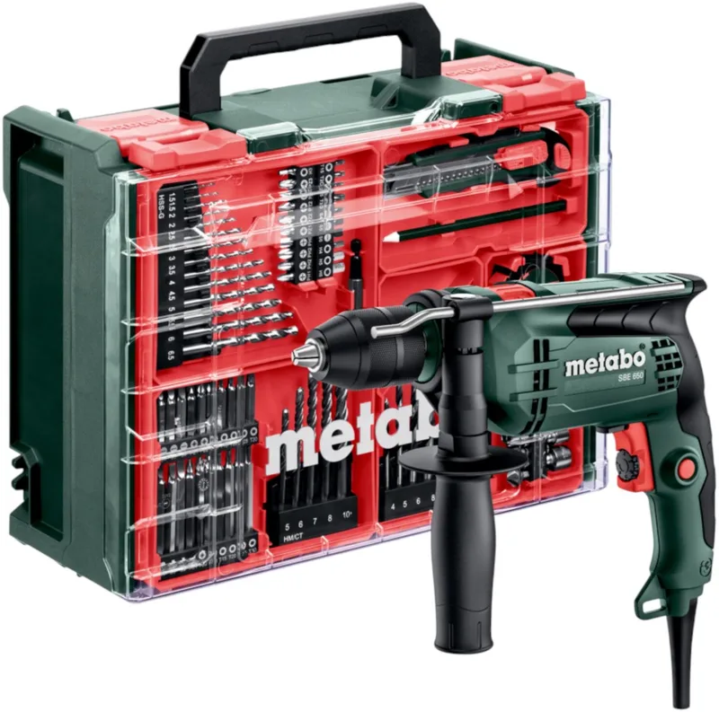 Klopboormachine 650W in koffer met accessoires by Metabo – product image