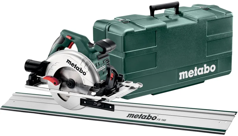 KS 55 FS Set Handkreissäge Schnitttiefe max. (90°) 55 mm 670 W von Metabo – Produktbild