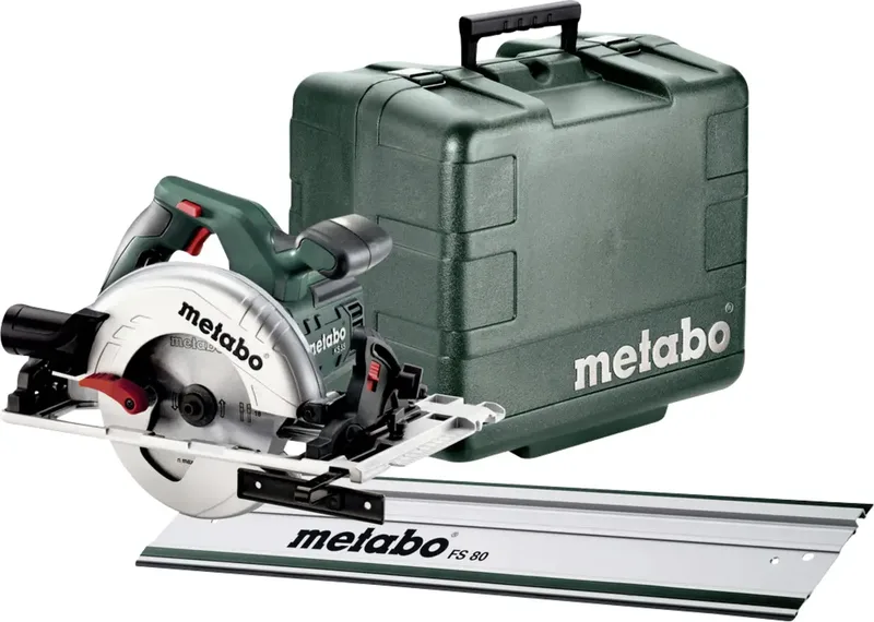KS 55 FS Set Handkreissäge Schnitttiefe max. (90°) 55 mm 670 W de Metabo – image du produit