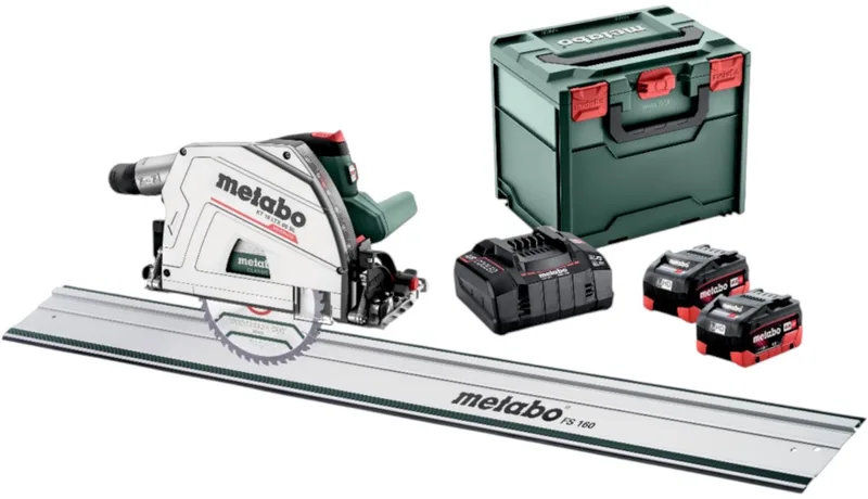 KT 18 LTX 66 BL | accu-cirkelzaag | Set + Geleiderail by Metabo – product image