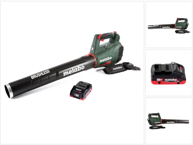 LB 18 LTX BL accubladblazer 18 V borstelloos + 1x accu 4.0 Ah - zonder lader de Metabo – image du produit