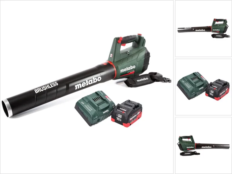 LB 18 LTX BL accubladblazer 18 V borstelloos + 1x oplaadbare accu 10.0 Ah + lader von Metabo – Produktbild