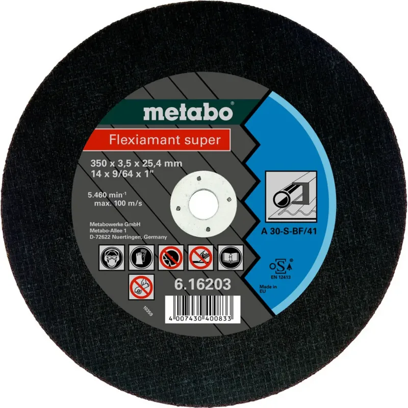 Metabo 616204000 Trennscheibe gerade 400 mm 10 St. Metall by Metabo – product image