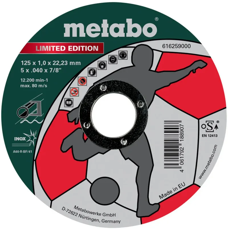 Metabo 616259000 Trennscheibe gerade 125 mm 1 St. by Metabo – product image