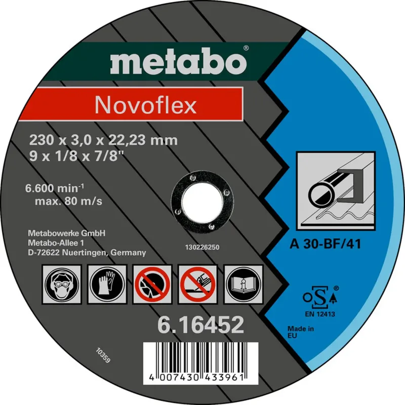 Metabo 616456000 Trennscheibe gekröpft 125 mm 25 St. Metall von Metabo – Produktbild