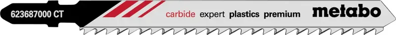 Metabo 623687000 3 Stichsägeblätter expert plastics premium 91/ 3,3 mm (623687000) 3 St. by Metabo – product image