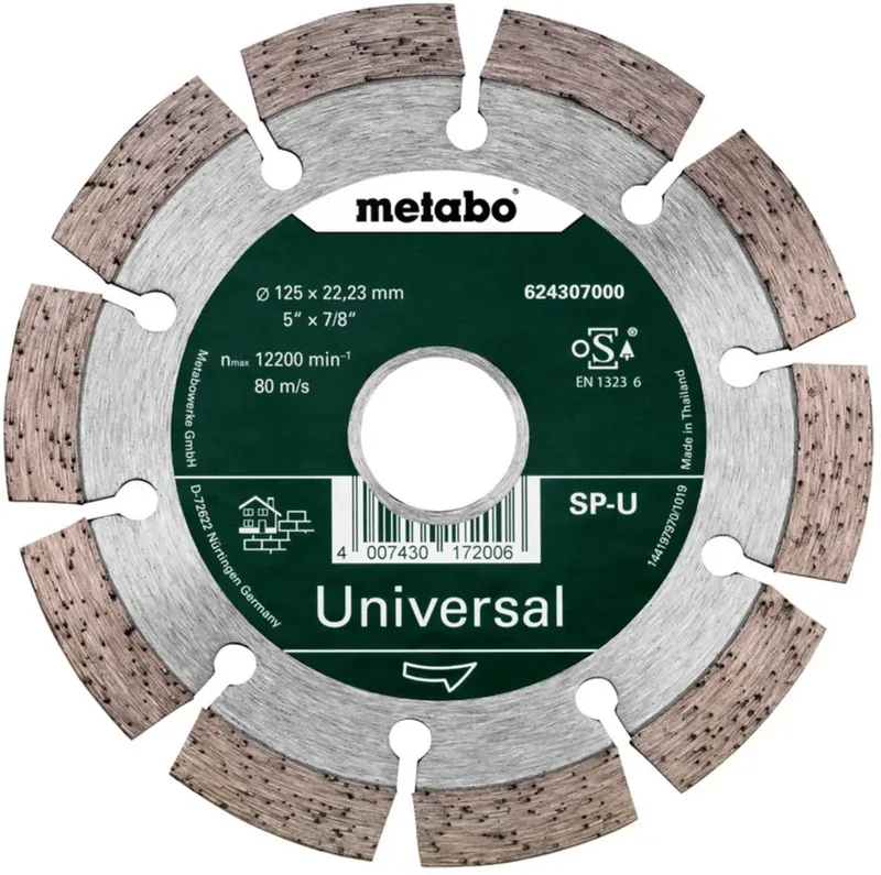 Metabo 624307000 Diamanttrennscheibe Durchmesser 125 mm 1 St. by Metabo – product image