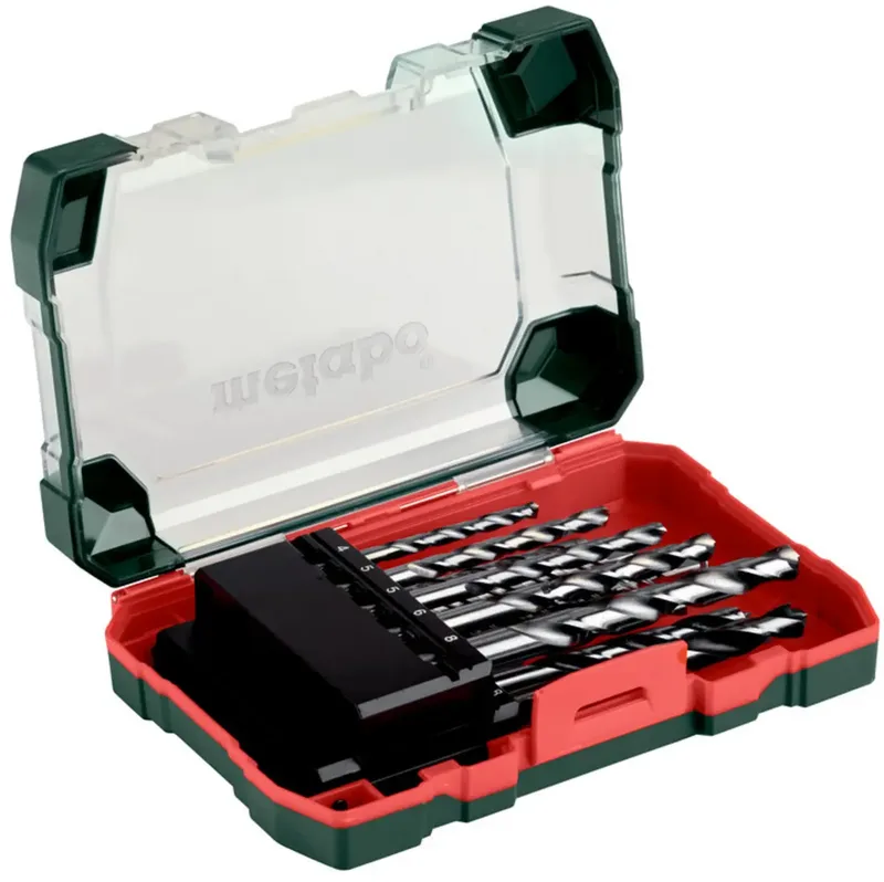 Metabo 626728000 Metall-Spiralbohrer 13teilig 4 mm, 5 mm, 6 mm, 8 mm 1 St. von Metabo – Produktbild
