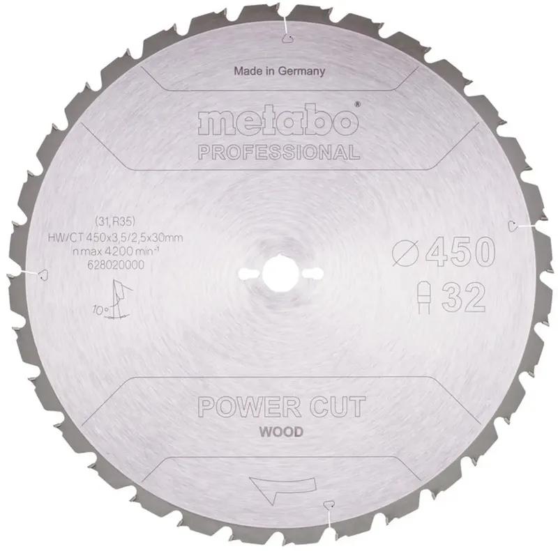 Metabo 628020000 Kreissägeblatt 450 mm 1 St. by Metabo – product image