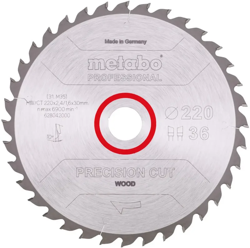 Metabo 628042000 Kreissägeblatt 220 mm 1 St. von Metabo – Produktbild