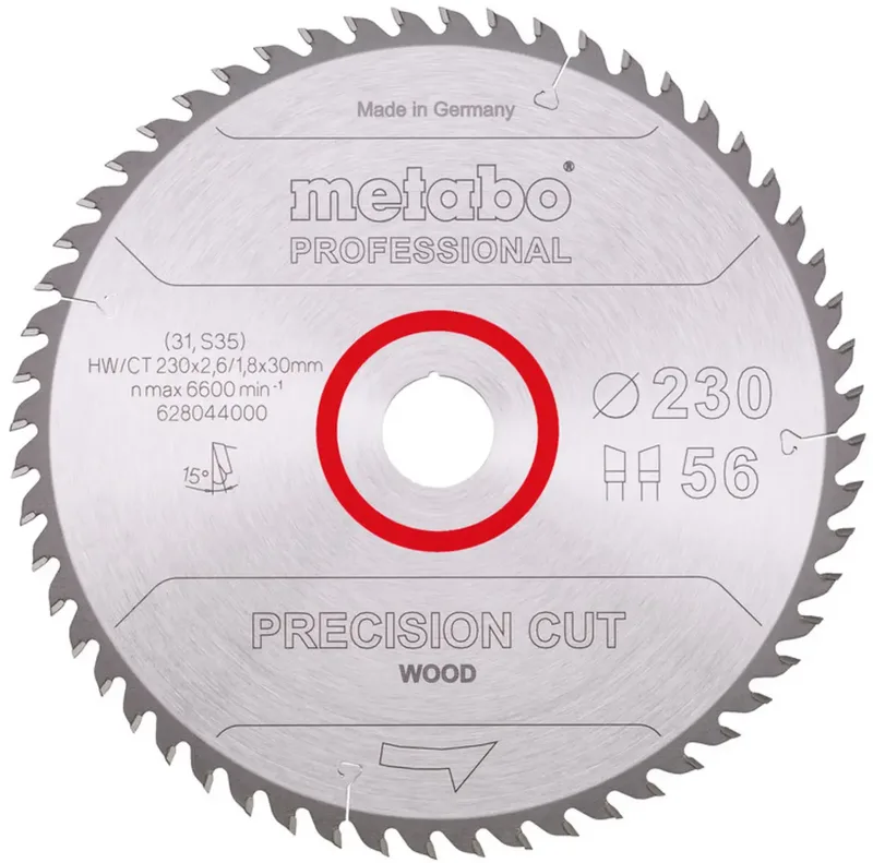 Metabo 628044000 Kreissägeblatt 230 mm 1 St. von Metabo – Produktbild
