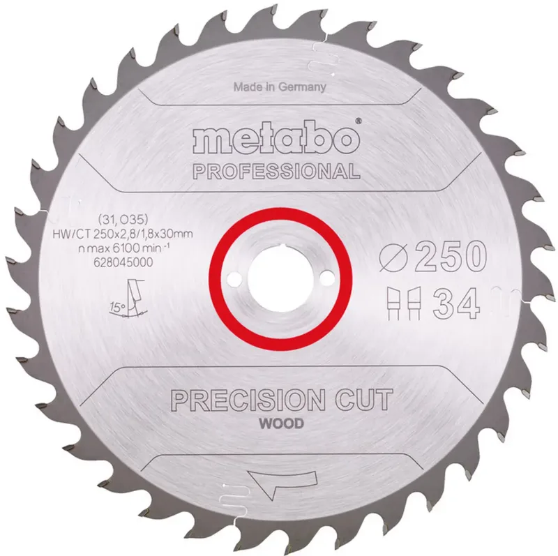 Metabo 628045000 Kreissägeblatt 250 mm 1 St. by Metabo – product image