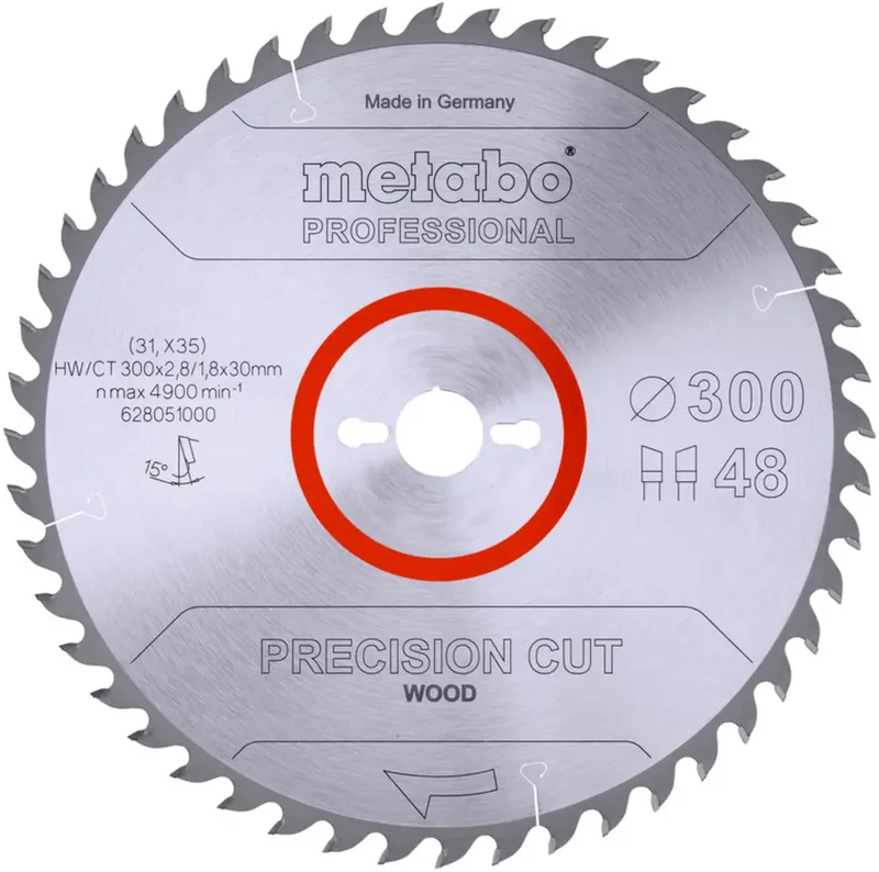 Metabo 628051000 Kreissägeblatt 300 mm 1 St. von Metabo – Produktbild