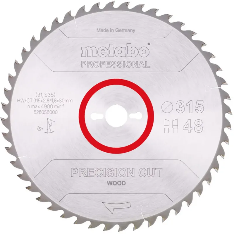 Metabo 628056000 Kreissägeblatt 315 mm 1 St. by Metabo – product image