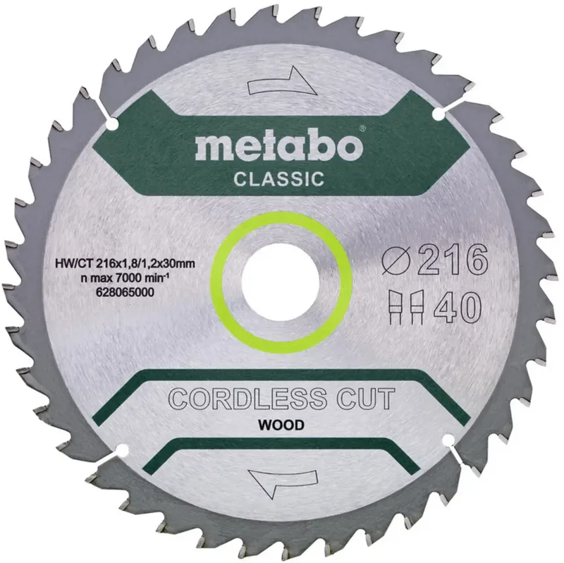 Metabo 628065000 Kreissägeblatt 216 mm 1 St. by Metabo – product image