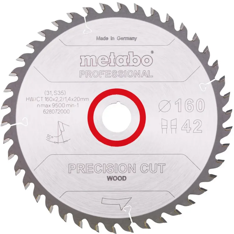 Metabo 628072000 Kreissägeblatt 160 mm 1 St. by Metabo – product image