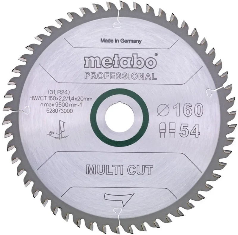 Metabo 628073000 Kreissägeblatt 160 mm 1 St. by Metabo – product image
