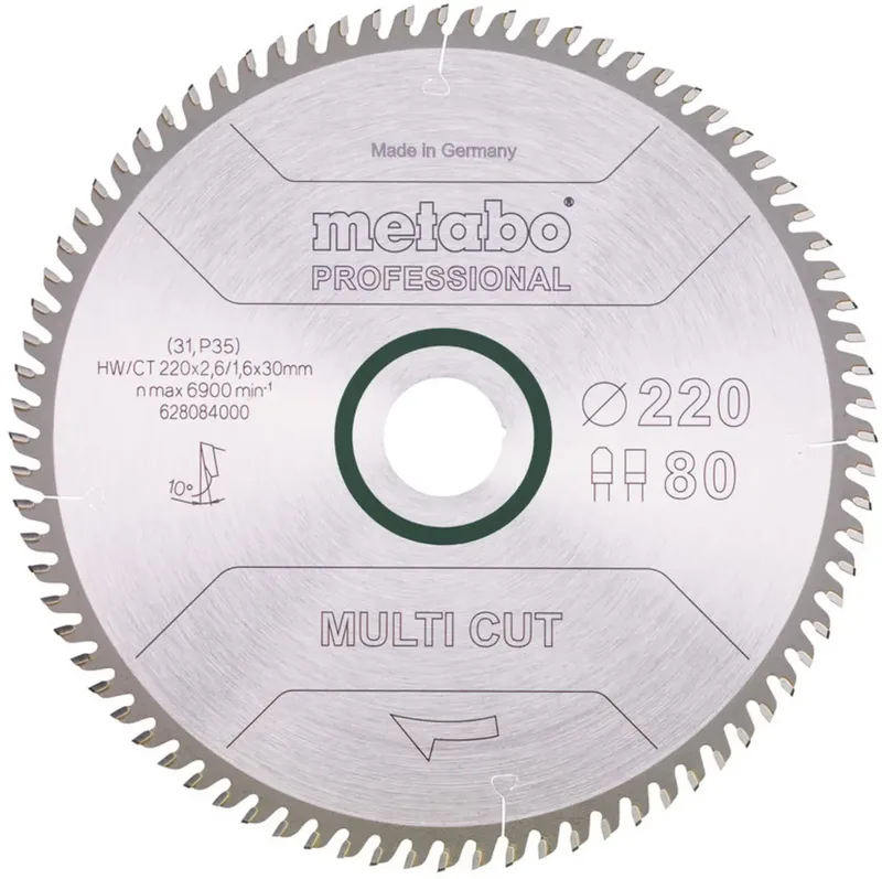 Metabo 628084000 Kreissägeblatt 220 mm 1 St. by Metabo – product image